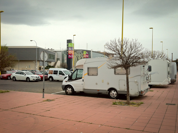 Área de autocaravanas de León