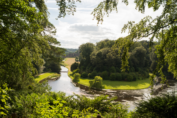 Jardines de Fountains Abbey