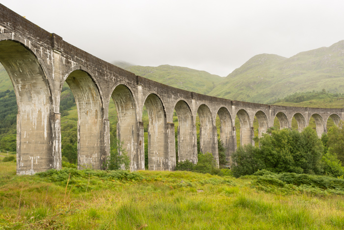 Viaducto de Glenfinnan que sale en la peli de Harry Potter