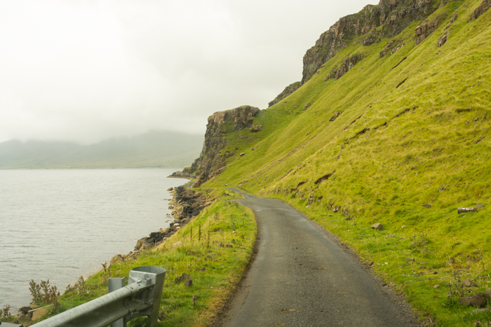 La carretera turística B8035 de la isla de Mull