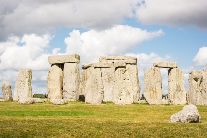 Stonehenge ya desde dentro