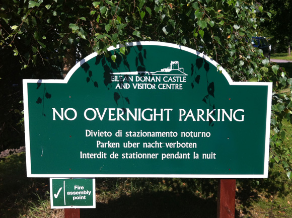 No Overnight Parking