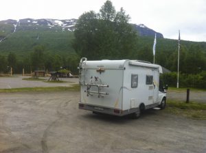 Área autocaravanas del Polar Park