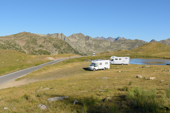 Pernocta idílica en Col de la Lombarde