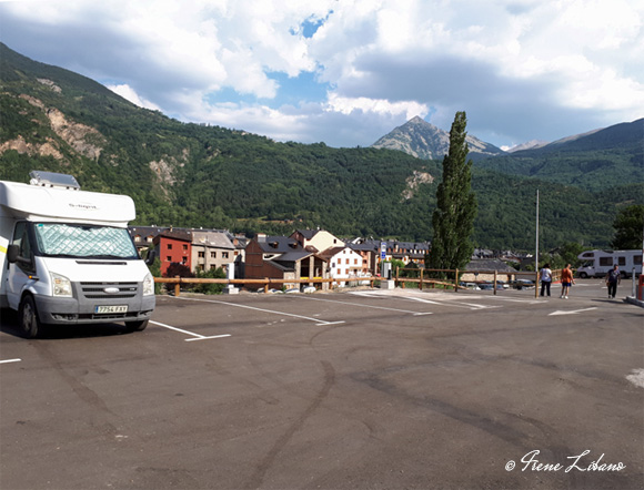 Área de autocaravanas de Benasque