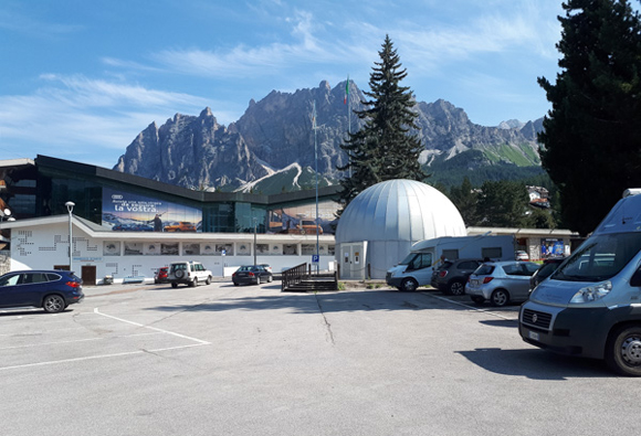 Parking en Cortina d'Ampezzo