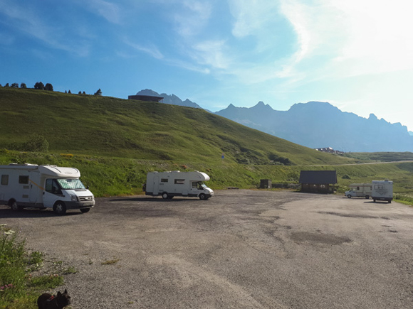 Parking Col de Lautaret