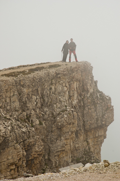 En la cima Lagazuoi