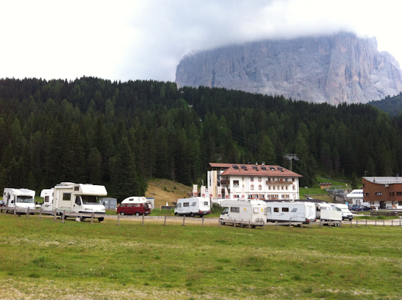 Área de autocaravanas de Plan di Gralba