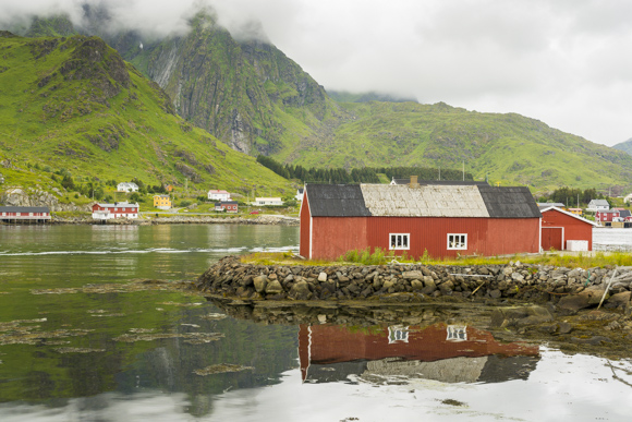 Cabañas de pescadores de Ballstad