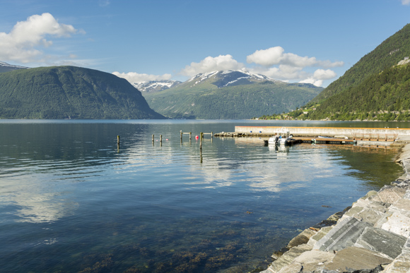 Fiordo Tafjorden desde Valldal