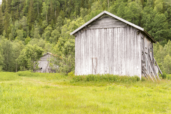 Granja abandonada desde comienza el trekking