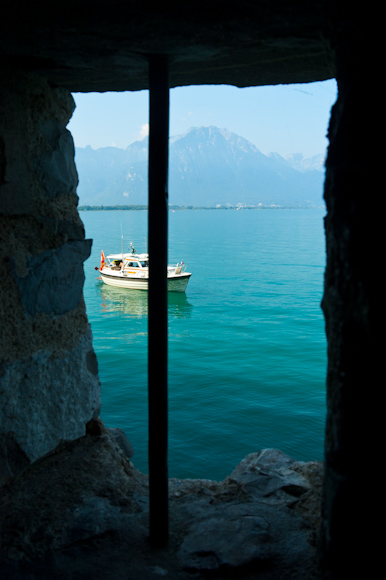 El lago desde los calabozos