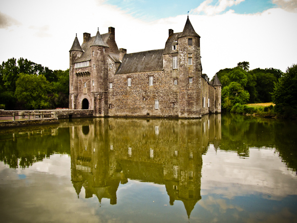 Castillo de Trecesson que vimos por el camino