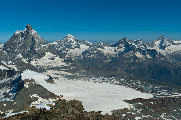 El Matterhorn desde el Klein Matterhorn