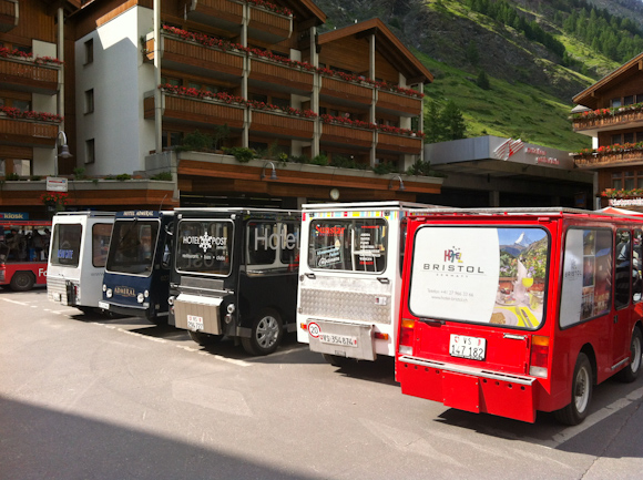 Vehículos eléctricos de Zermatt