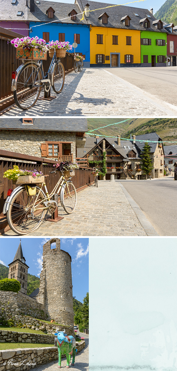 Calles e iglesia de Artíes