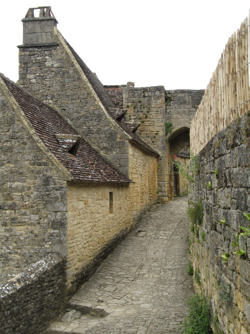 Subida al castillo de Beynac