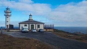 Parking del Faro de Touriñán en autocaravana, Galicia