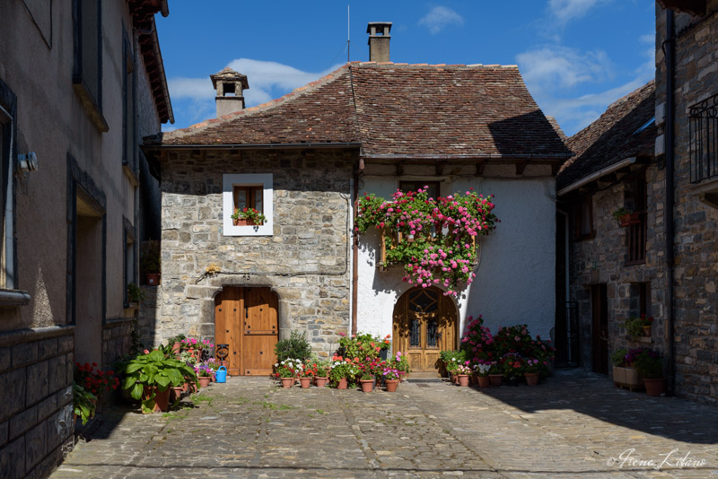 Casas antiguas de Ansó