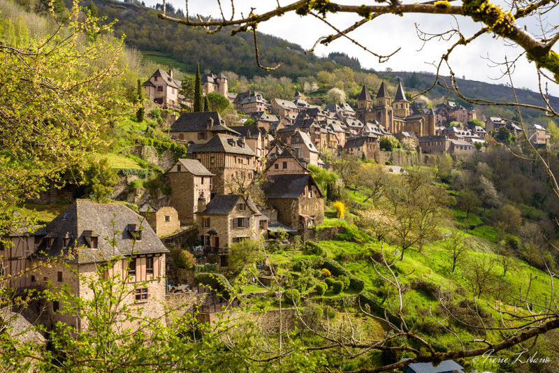 Conques, Aveyron, Francia