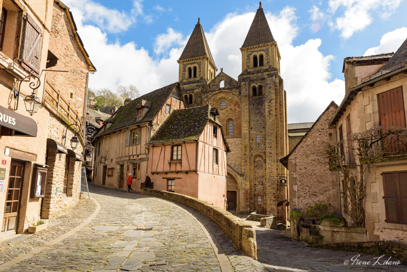 Conques, Aveyron, Francia