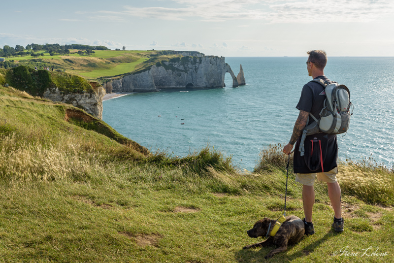 Normandía en autocaravana, Étretat