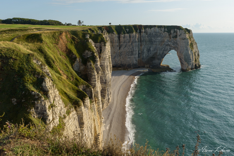 Normandía en autocaravana, Étretat