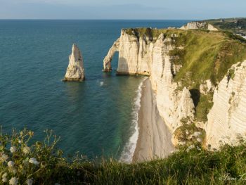 Normandía en autocaravana, Étretat