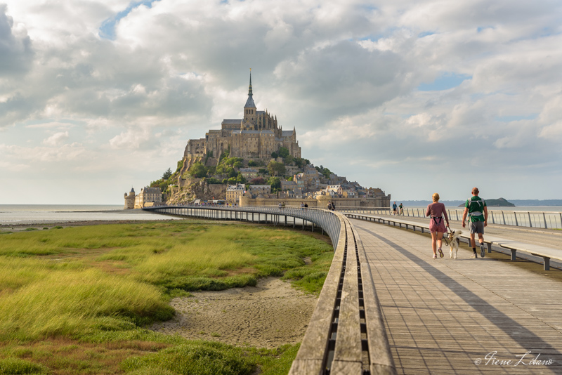 Normandía en autocaravana, Mont-Saint-Michel