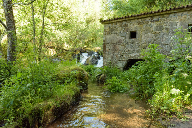 Cascadas de Barosa, Galicia, en autocaravana