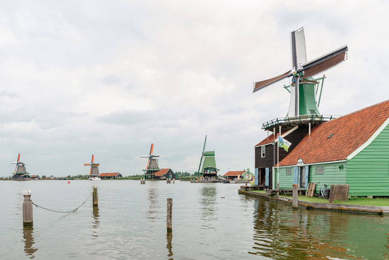 Zaanse Schans en autocaravana