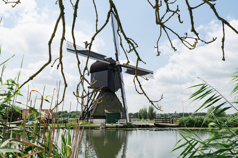 kinderdijk en autocaravana