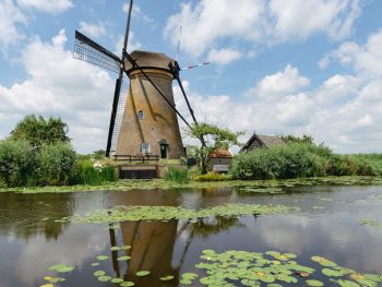 kinderdijk en autocaravana