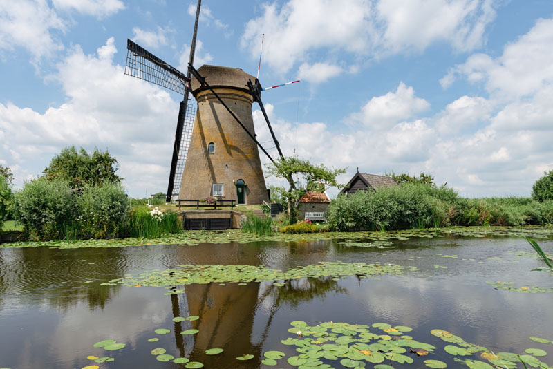 kinderdijk en autocaravana