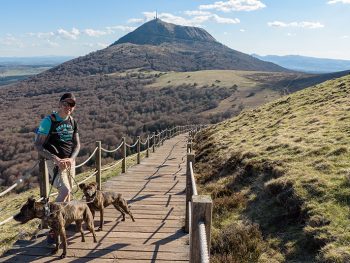 Puy de Pariou, Auvernia, Francia, en autocaravana
