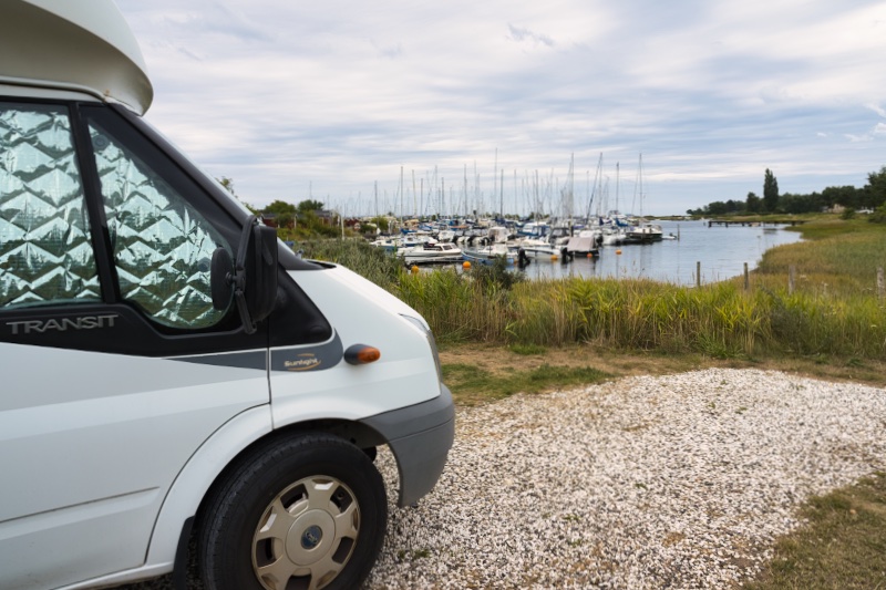 Área de autocaravanas de Astrup, Dinamarca