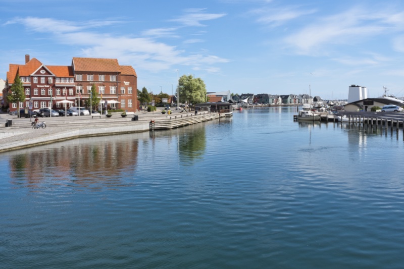 Kerteminde, Dinamarca en autocaravana